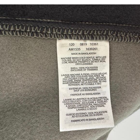 Columbia Men’s Steens Mountain Fleece Full Zip Vest Size XXL Grill/Black - Picture 9 of 9